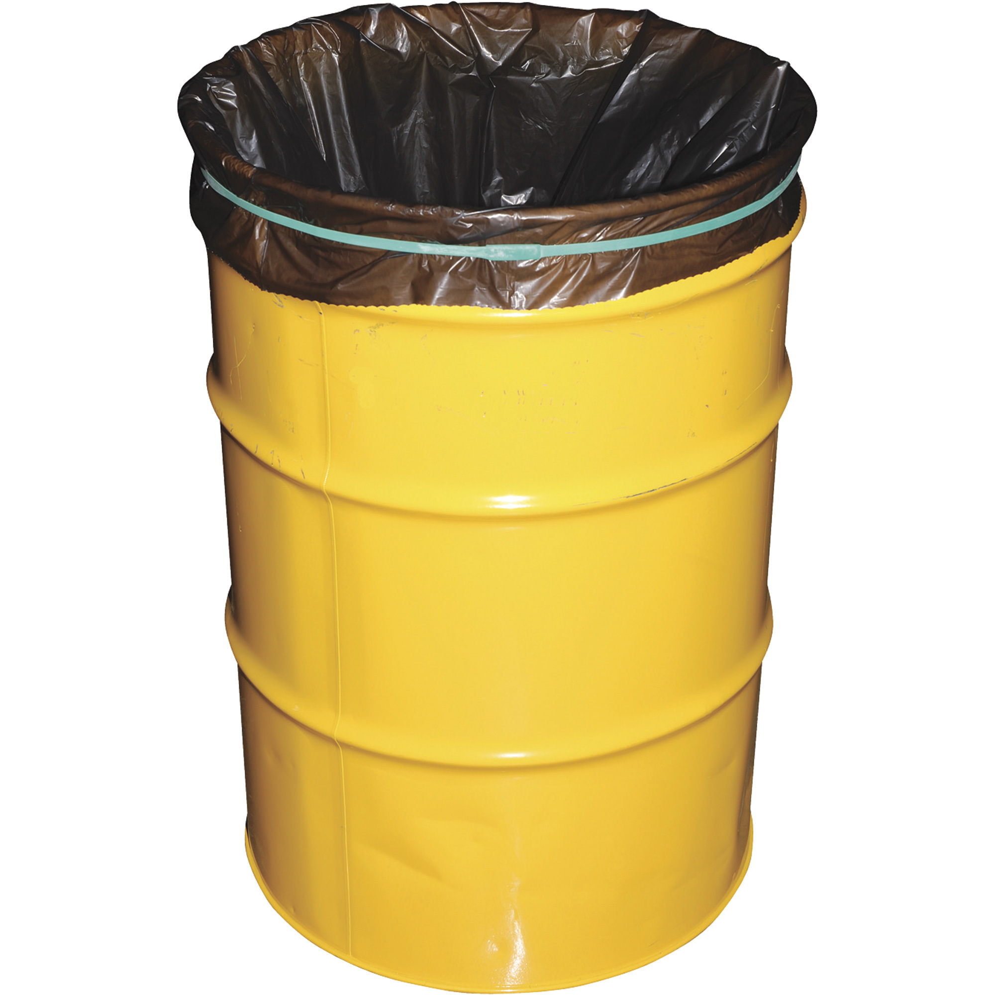 Vestil Jumbo Drum Rubber Bands - 50 Pcs, Fits Drums Up to 55 Gals., Green, Model# BAND-34